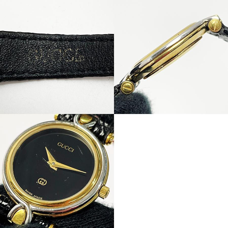 M*6様 GUCCI グッチ　腕時計 4500L GUCCI（グッチ） クォーツ 4500L ゴールド レザー ステンレススチール