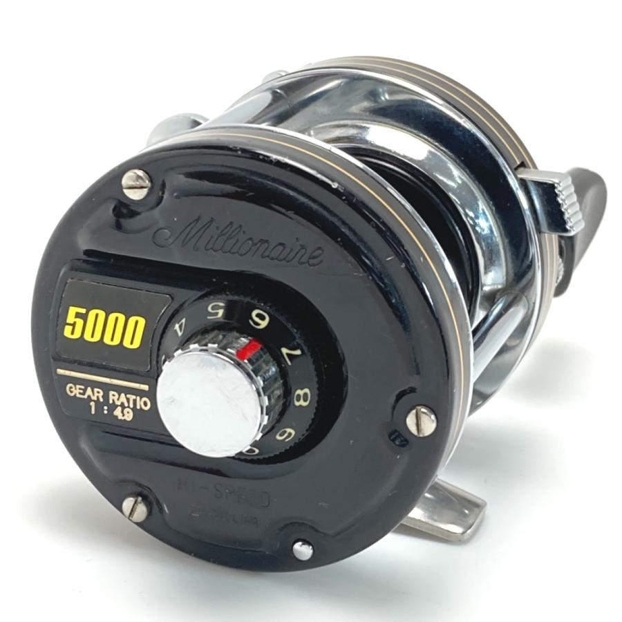 DAIWA ダイワ ミリオネア 5000 両軸リール やや傷や汚れあり