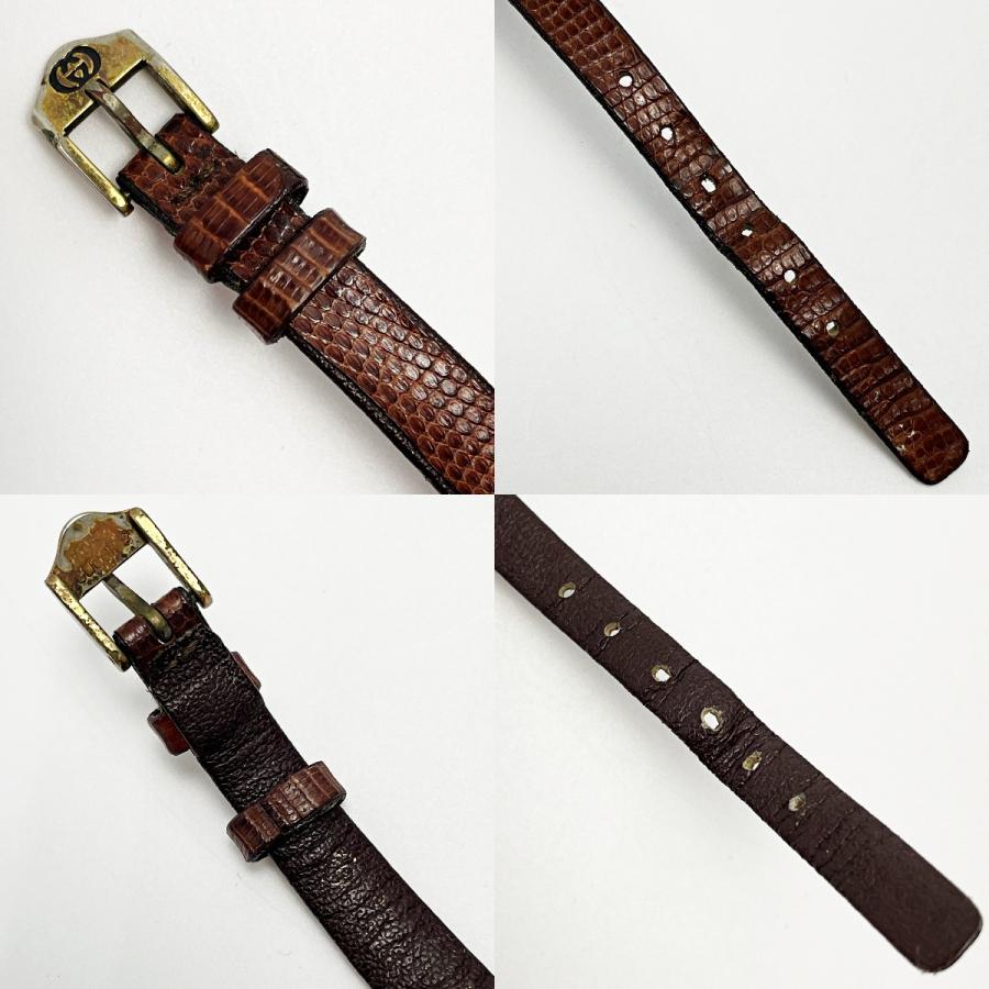 GUCCI（グッチ） シェリーライン アイボリー×ゴールド クォーツ