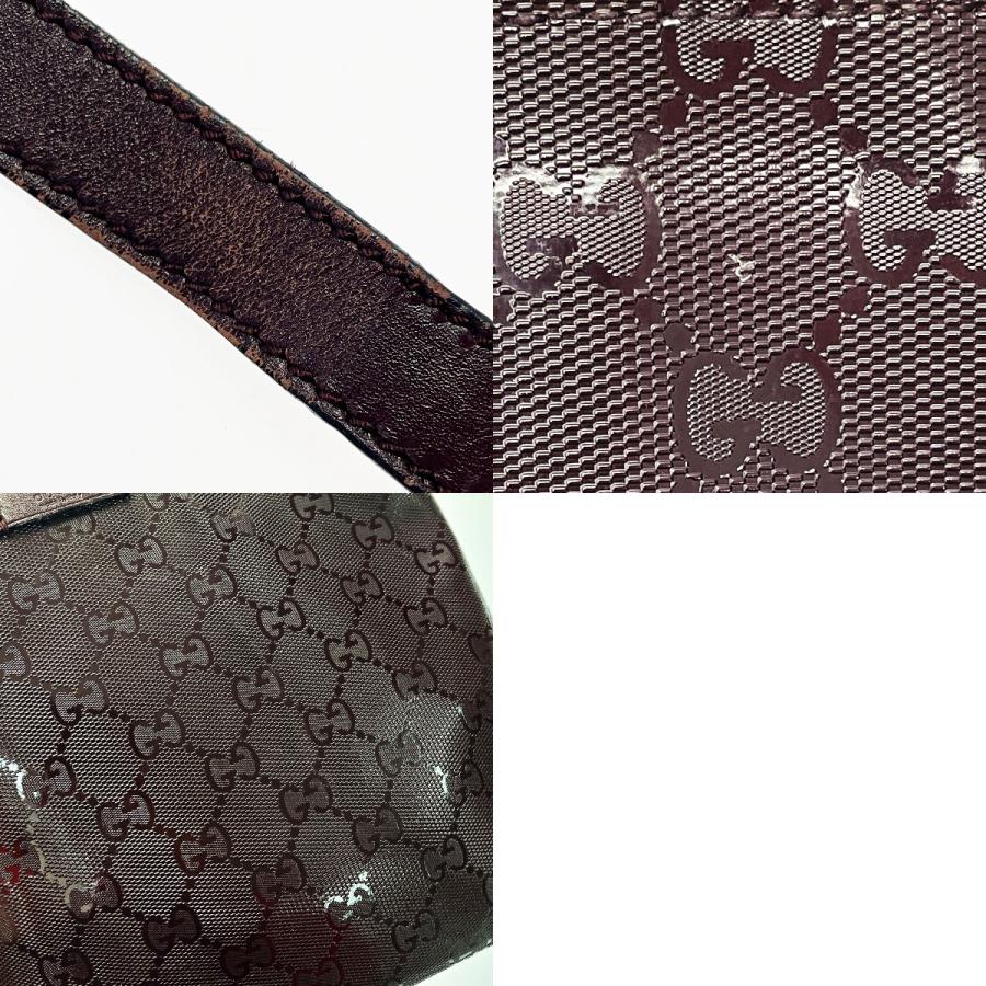 ☆☆GUCCI グッチ GGインプリメ 201533 ブラウン系 ショルダーバッグ レディース シルバー金具 GUCCI（グッチ） GGインプリメ 201533 ブラウン系 ショルダーバッグ