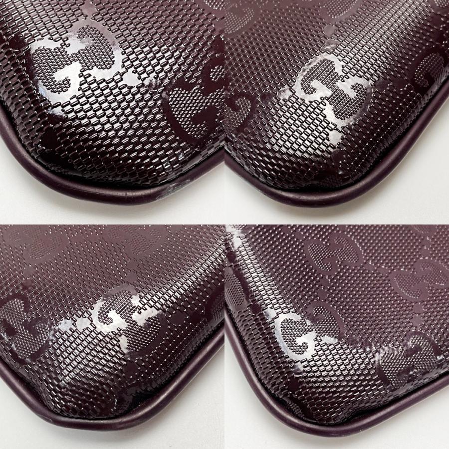 ☆☆GUCCI グッチ GGインプリメ 201533 ブラウン系 ショルダーバッグ レディース シルバー金具 GUCCI（グッチ） GGインプリメ 201533 ブラウン系 ショルダーバッグ