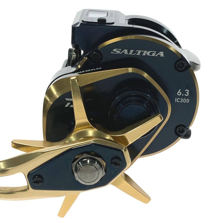 DAIWA ダイワ 21 ソルティガ IC 300L 左 00631505 ベイトリール 箱付き