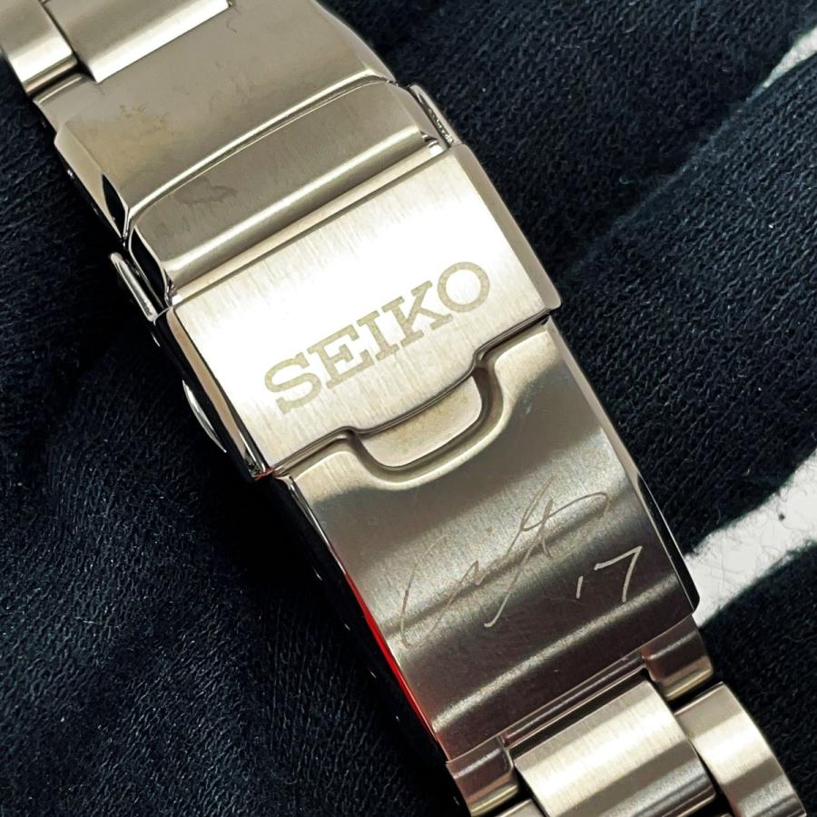 ☆☆ SEIKO セイコー プロスペックス  2023限定 大谷翔平モデル SBDC191 シルバー 自動巻き ダイバーズ メンズ 腕時計 箱・取説有 やや傷や汚れあり｜bigban｜06