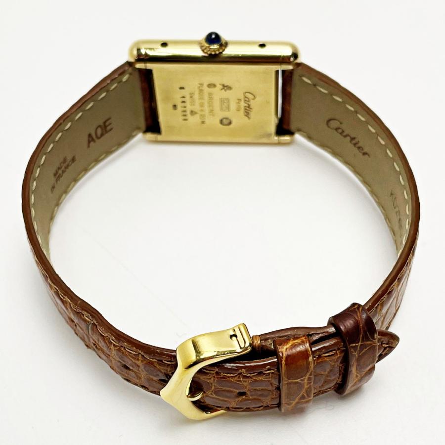 Cartier カルティエ マストタンク ヴェルメイユ SV925+G20M Cartier カルティエ マストタンク ヴェルメイユ SV925+G20M