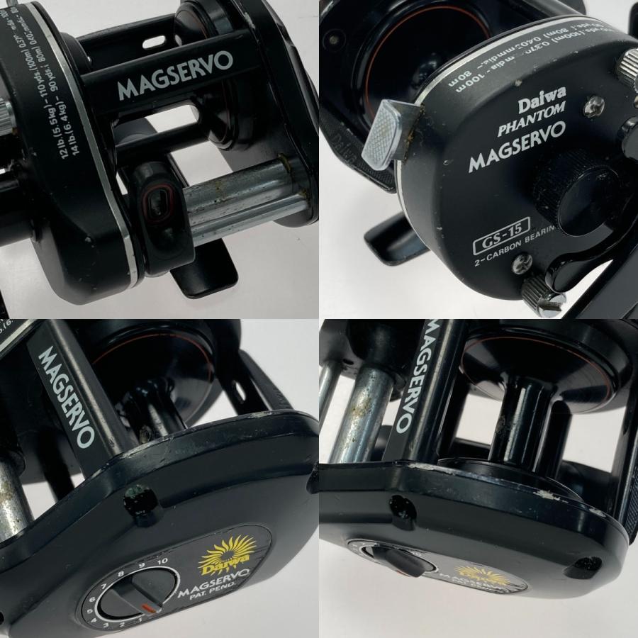 DAIWA ダイワ ファントム マグサーボ GS-15 ベイトリール やや傷 DAIWA ダイワ ファントム マグサーボ GS-15 ベイトリール やや傷