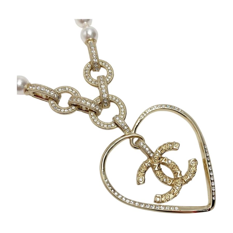 CHANEL（シャネル） ココマーク ハートモチーフ ネックレス A21P