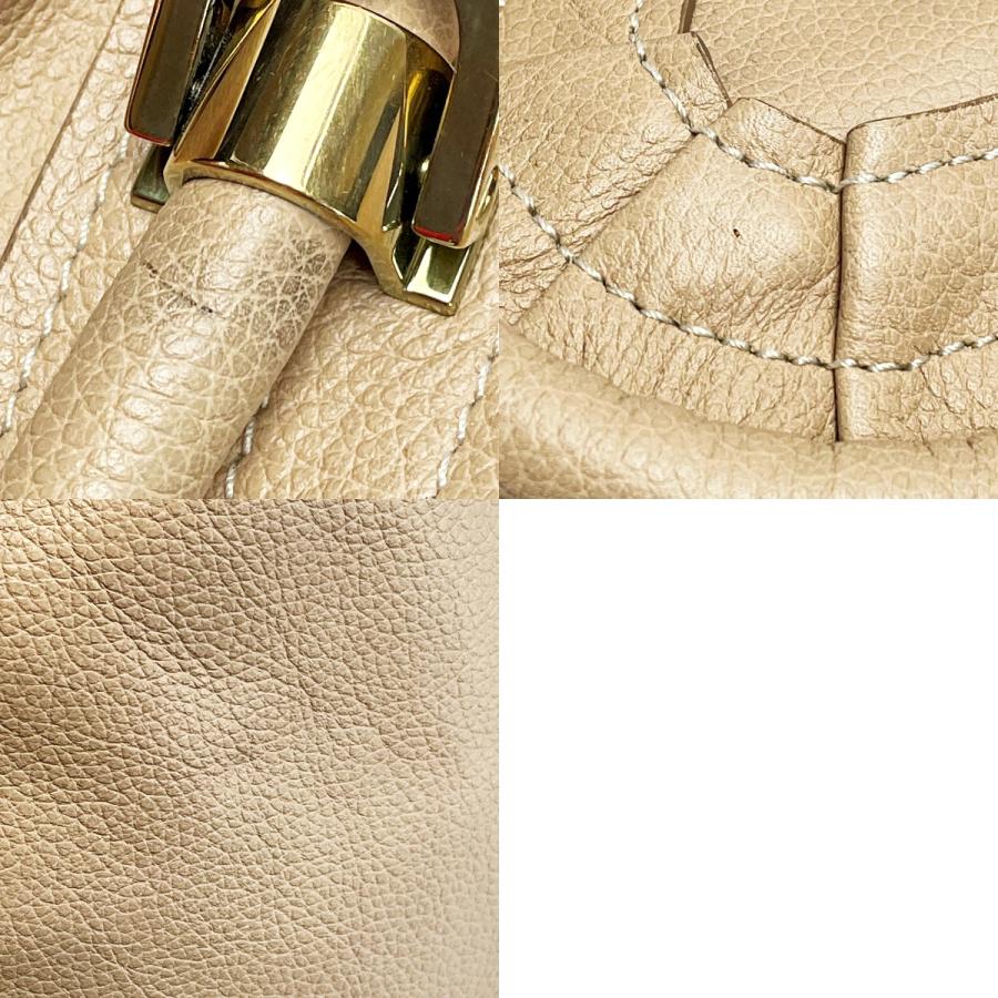 Chloe（クロエ） パラティ ベージュ 2WAYバッグ レザー レディース 