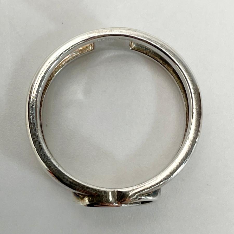 GUCCI（グッチ） インターロッキング GGリング SV925 シルバー 21号 