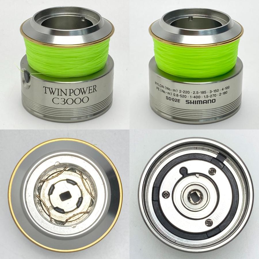 SHIMANO - ΣΣSHIMANO シマノ スピニングリール 05ツインパワー C3000 01922 SHIMANO シマノ 05 TWINPOWER ツインパワー C3000 01922