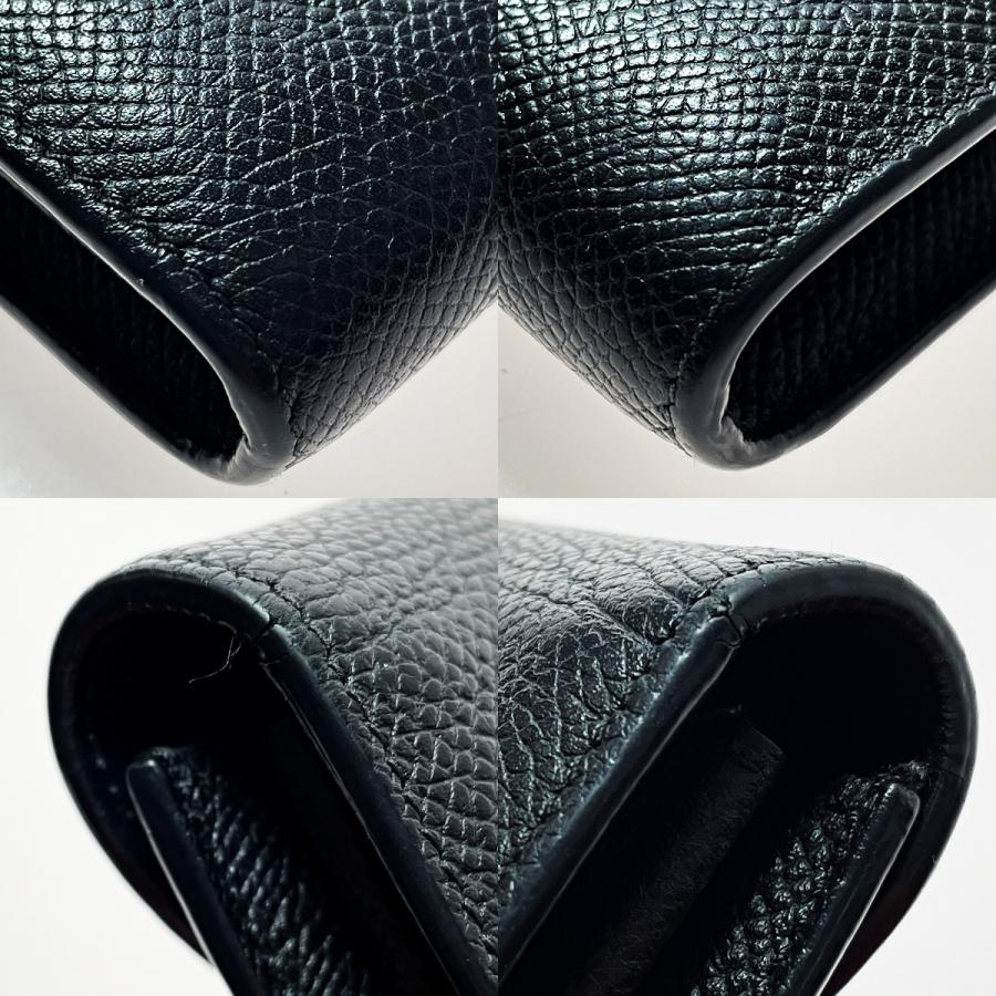 CELINE セリーヌ トロッター ラージ マルチファンクションウォレット 108753APM ブラック 長財布 レディース シルバー金具 CELINE セリーヌ トロッター ラージ マルチファンクションウォレット