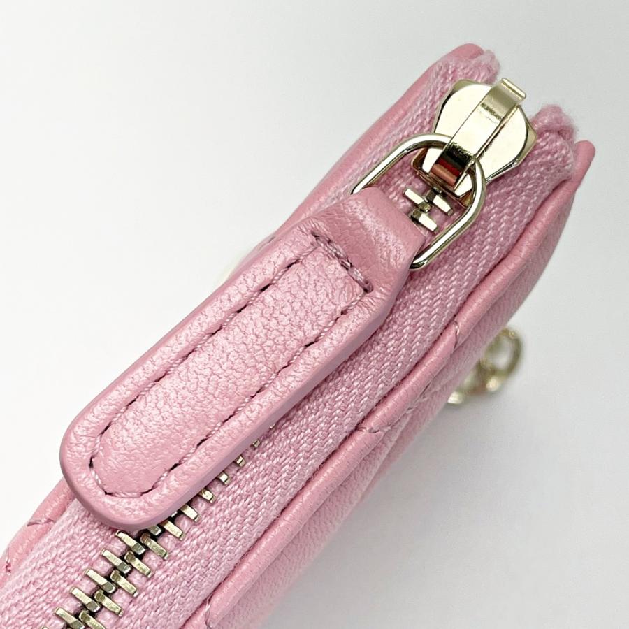 CHANEL シャネル マトラッセ AP0221 ベビーピンク コインケース 