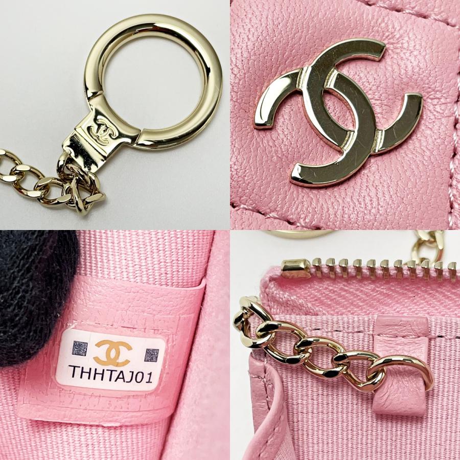 CHANEL シャネル マトラッセ AP0221 ベビーピンク コインケース CHANEL シャネル マトラッセ AP0221 ベビーピンク コインケース