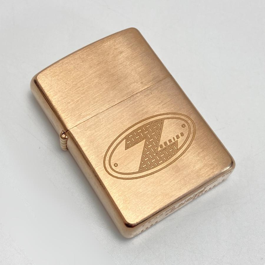 ZIPPO ジッポー ライター 2002年製 ソリッドカッパー Zシリーズ 限定品 
