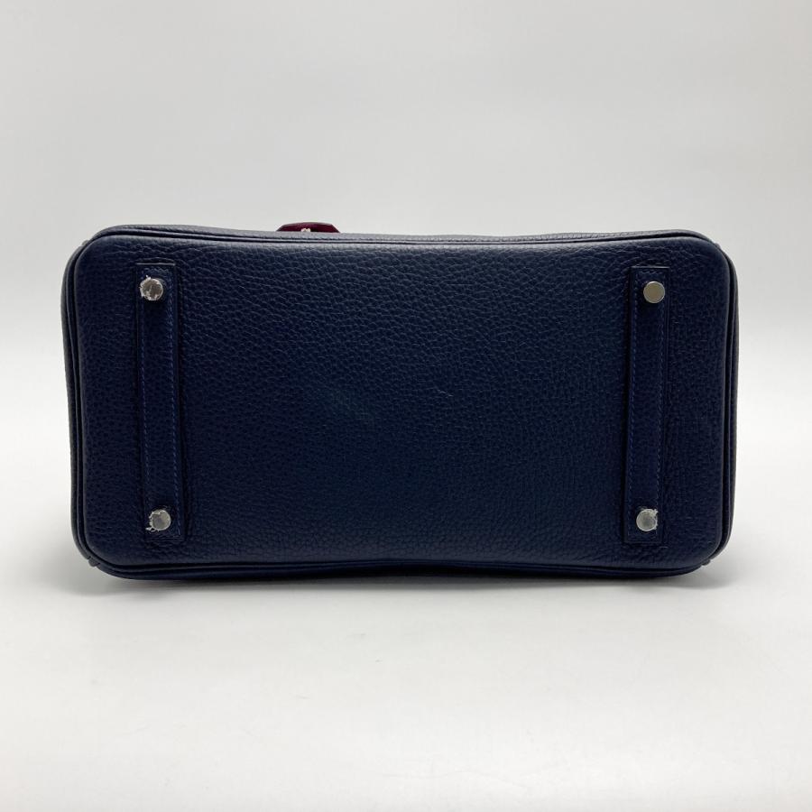 HERMES（エルメス） バーキン30 ヴェルソ ハンドバッグ ブルーニュイ C 