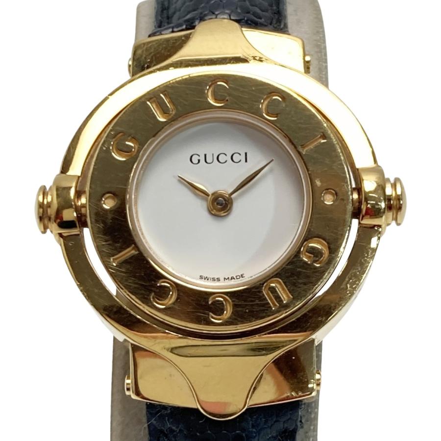 GUCCI グッチ ターンフェイス リバーシブル バングルウォッチ