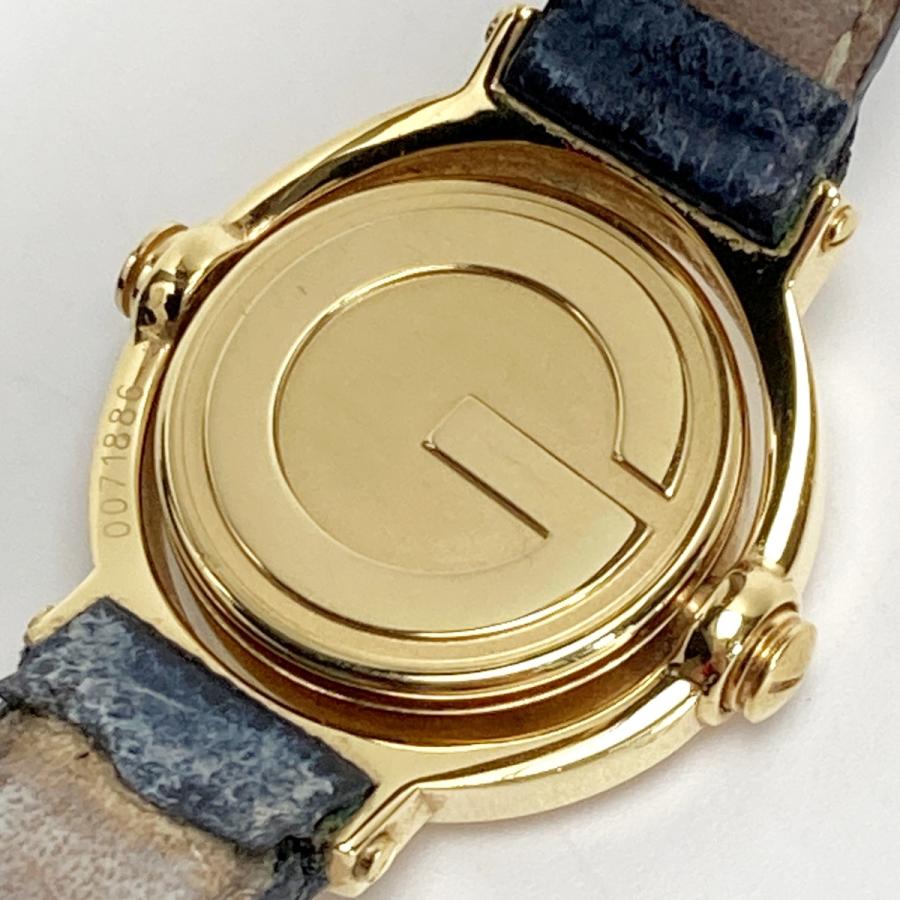 美品◎GUCCIグッチ レディース 腕時計 バングルウォッチ ヴィンテージ GUCCI グッチ ターンフェイス リバーシブル バングルウォッチ