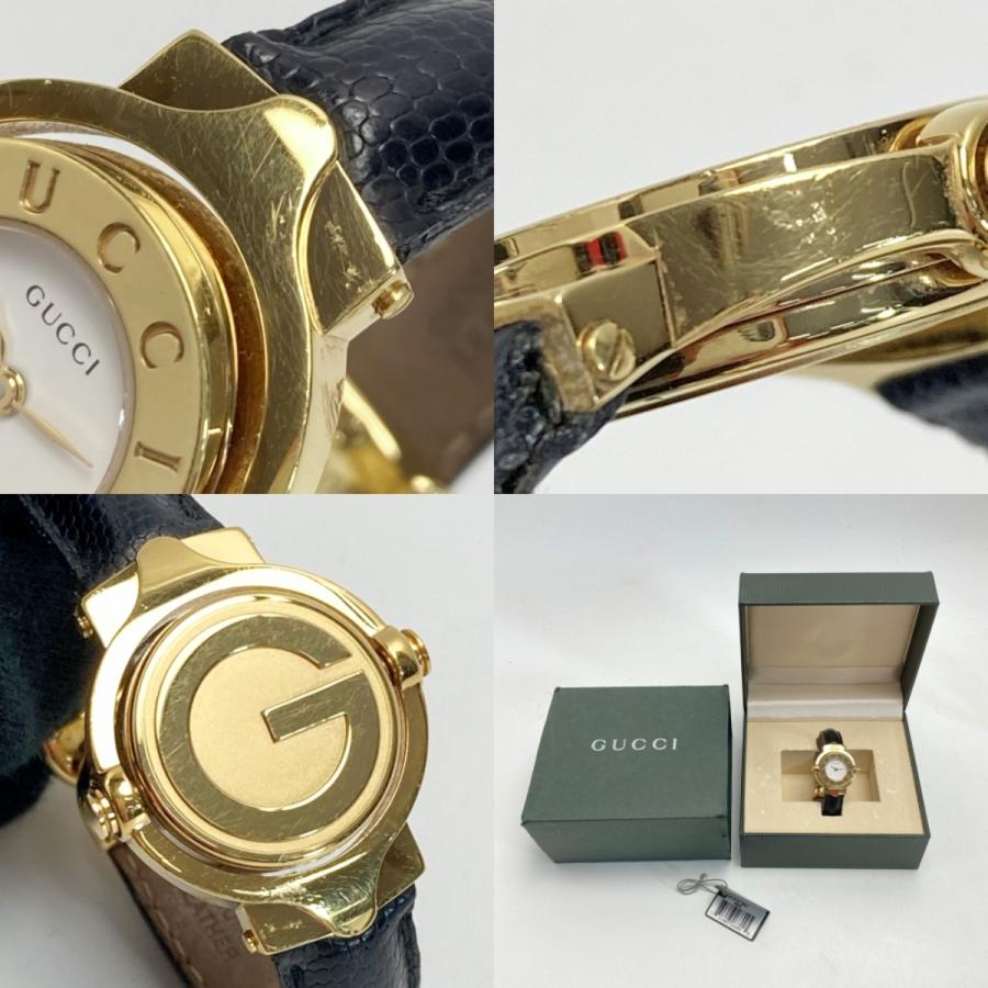 GUCCI（グッチ） ターンフェイス リバーシブル バングルウォッチ 6600R