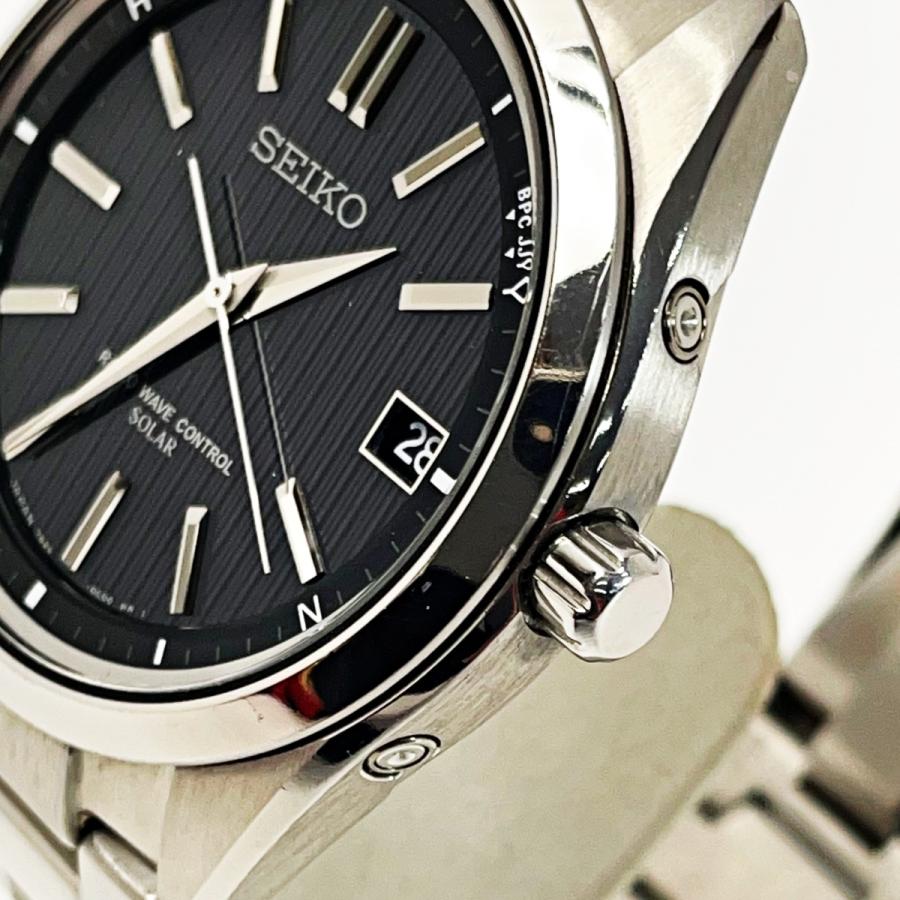 SEIKO セイコー ブライツ SAGZ083 シルバー×ブラック 電波 SEIKO セイコー ブライツ SAGZ083 シルバー×ブラック 電波