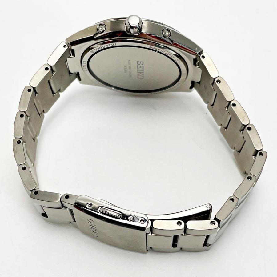 SEIKO（セイコー） ブライツ SAGZ083 シルバー×ブラック 電波ソーラー