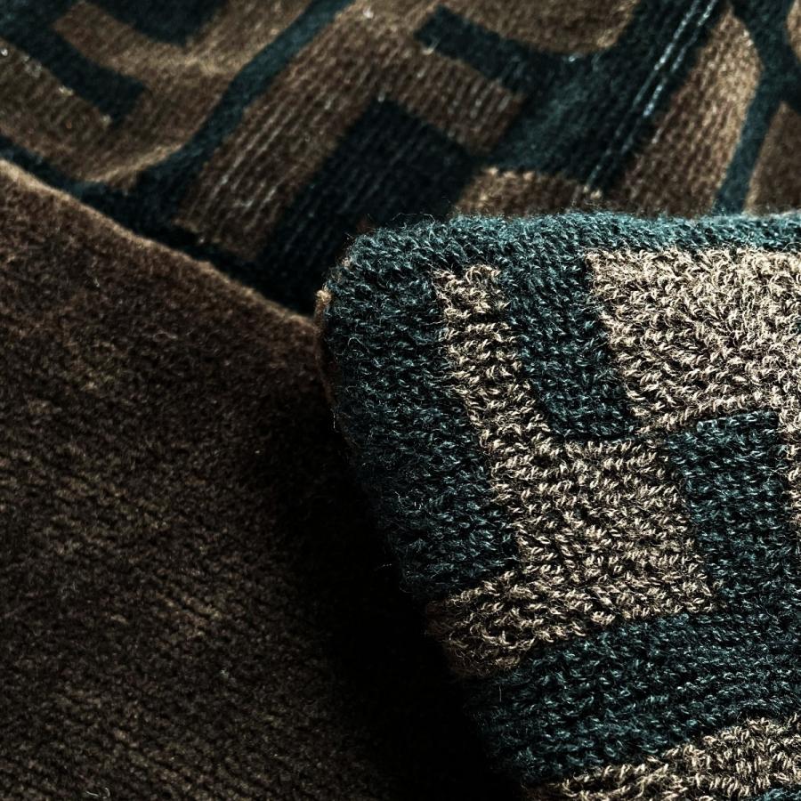 FENDI - ☆☆FENDI フェンディ ブランケット ビーチタオル ブラウン 96×176cm コットン100% ズッカ柄 ファブリック FENDI フェンディ ブランケット ビーチタオル ブラウン 96×176cm
