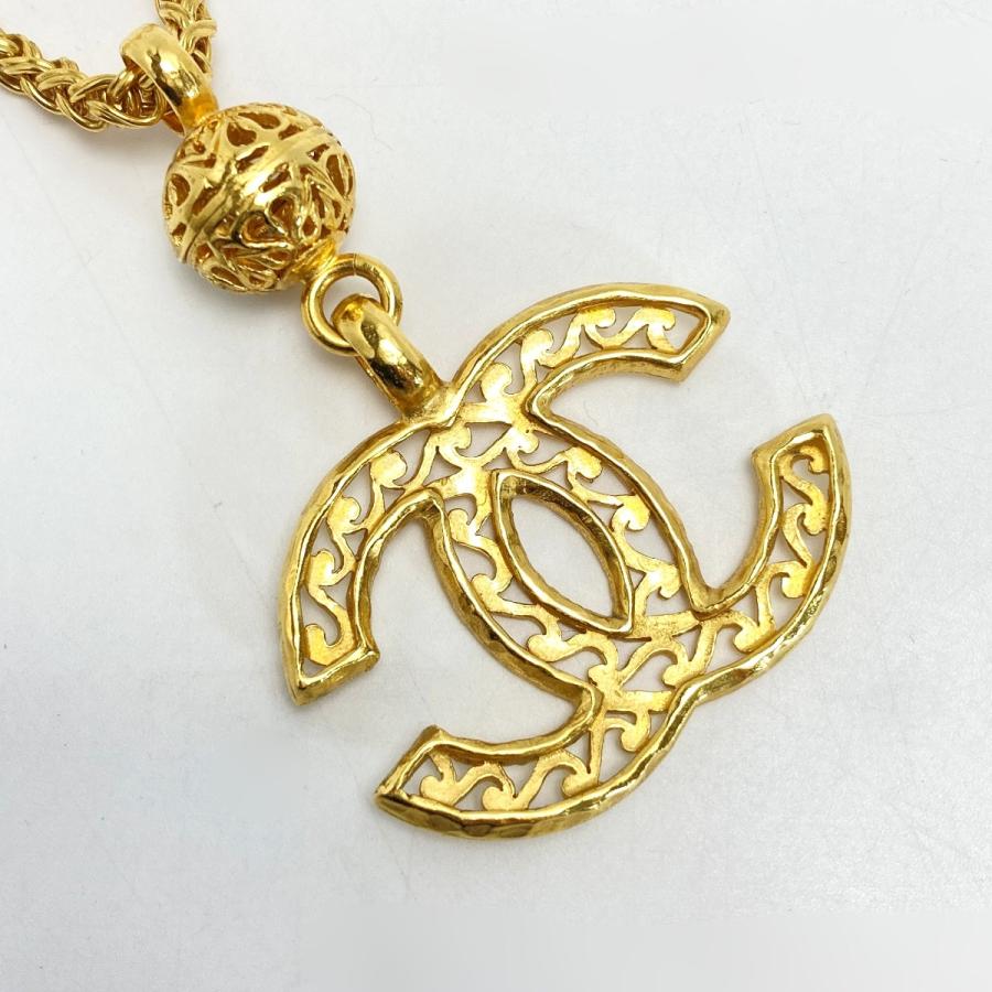 CHANEL（シャネル） ココマーク ロングネックレス 95A ゴールド GP