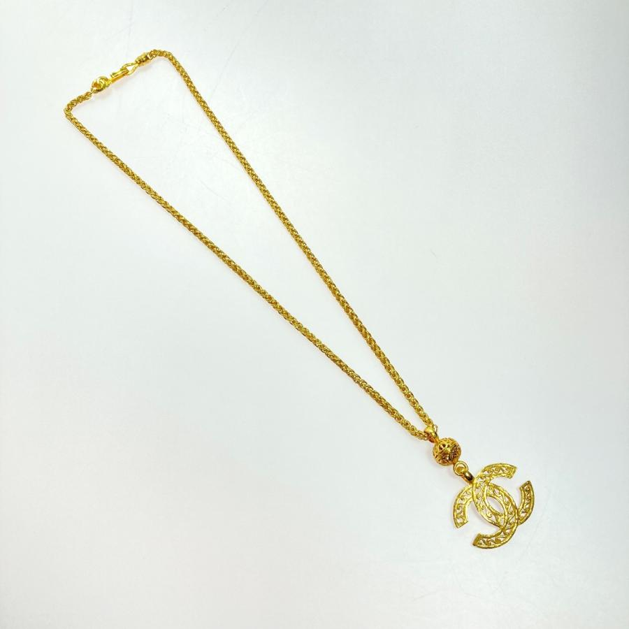 CHANEL（シャネル） ココマーク ロングネックレス 95A ゴールド GP 