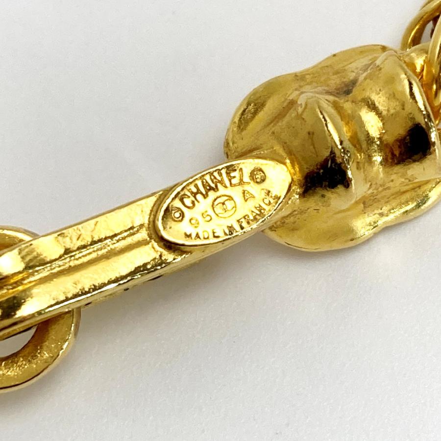 CHANEL シャネル ココマーク ロングネックレス 95A ゴールド GP