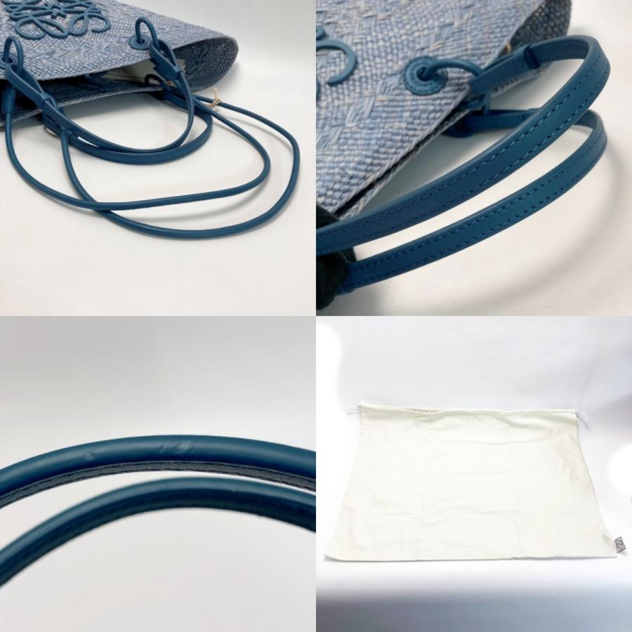 LOEWE（ロエベ） アナグラム バスケットバッグ A223T43X27 デニム