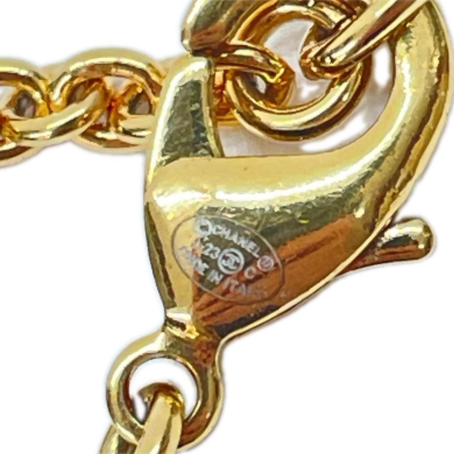 CHANEL（シャネル） ココマーク ハート ネックレス GP ラインストーン 