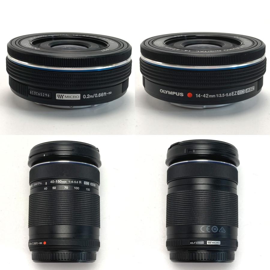 ☆☆ OLYMPUS オリンパス OM-D E-M10 Mark II EZ ダブルズームキット ミラーレス一眼 箱付き やや傷や汚れありの画像