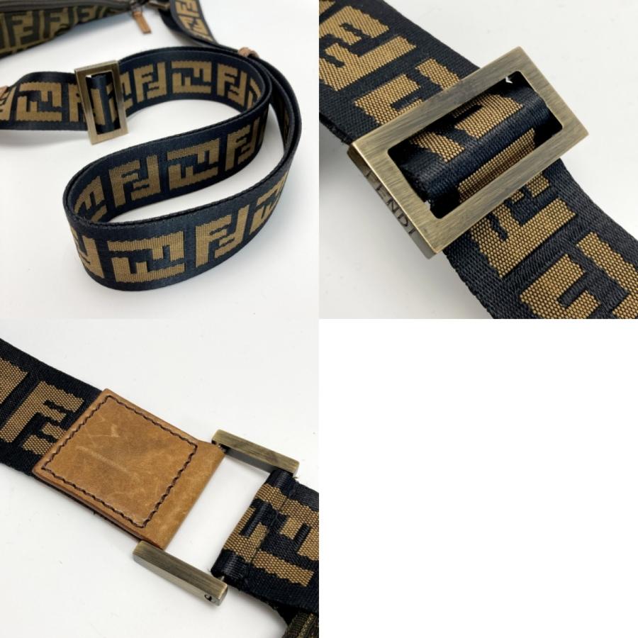 FENDI（フェンディ） ズッカ柄 ショルダーバッグ 7VA167 ブラウン 