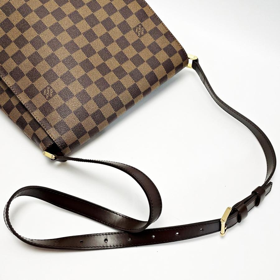 ルイ・ヴィトン LOUIS VUITTON ミュゼット N51302 ブラウン ダミエ レディース ショルダーバッグ LOUIS VUITTON（ルイ・ヴィトン） ダミエ ミュゼット N51302 ブラウン