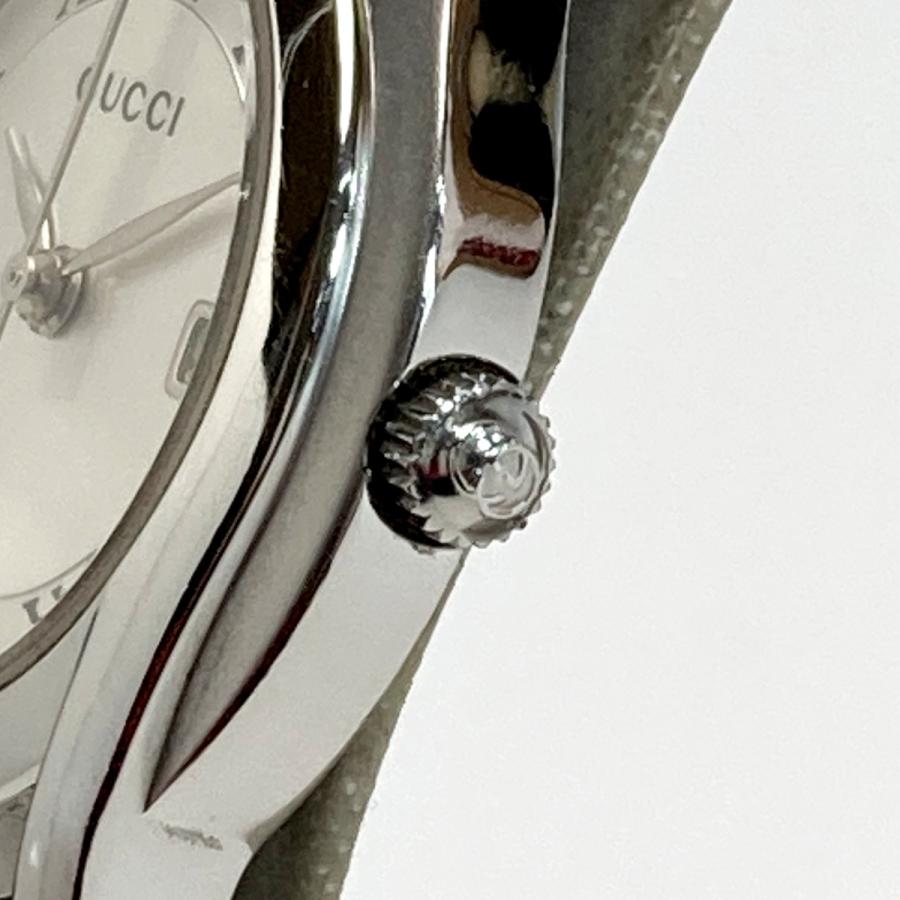 GUCCI（グッチ） デイト ステンレススチール 5500L シルバー クォーツ