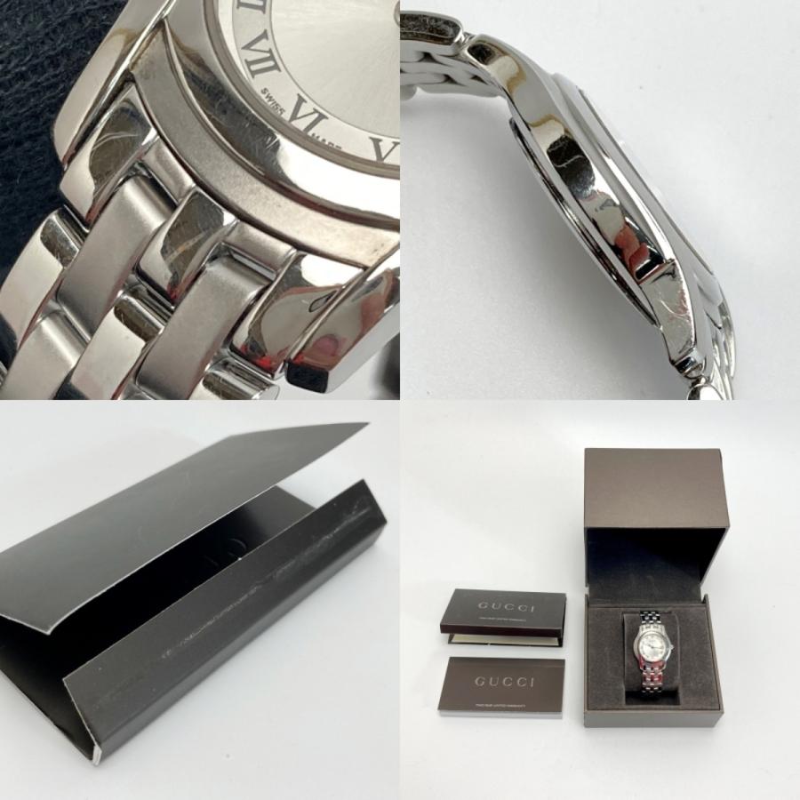 GUCCI（グッチ） デイト ステンレススチール 5500L シルバー クォーツ