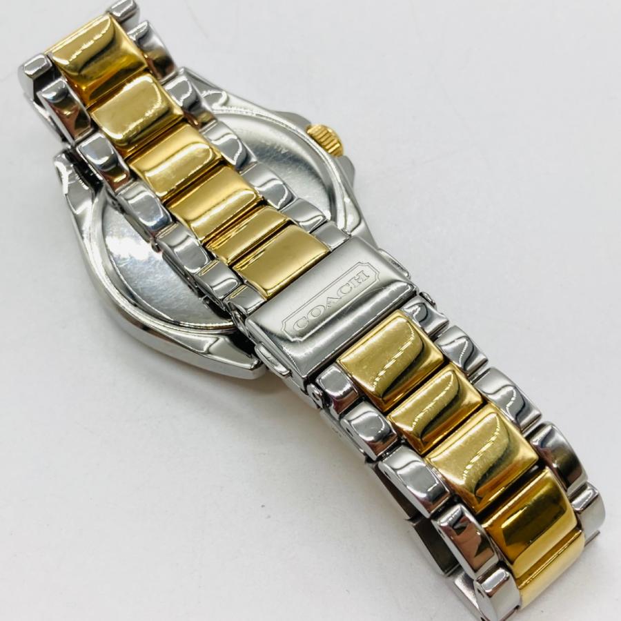 COACH ◎◎ コーチ シェル文字盤 レディース クォーツ 腕時計 CA.67.7  