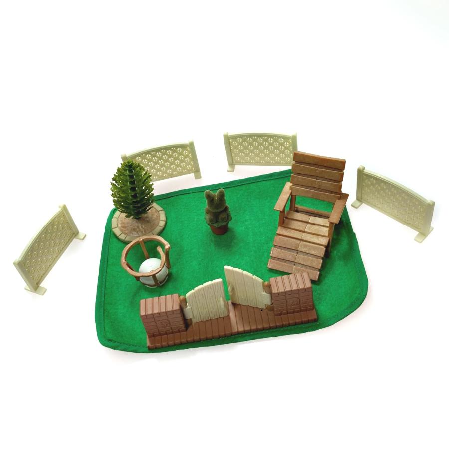 シルバニアファミリー ガーデンセット セ-144 傷や汚れあり