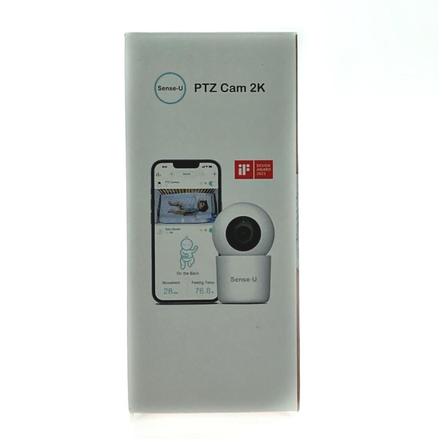 Sense-U センスユー PTZ Cam 2K ベビーカメラ 見守りカメラ やや傷や