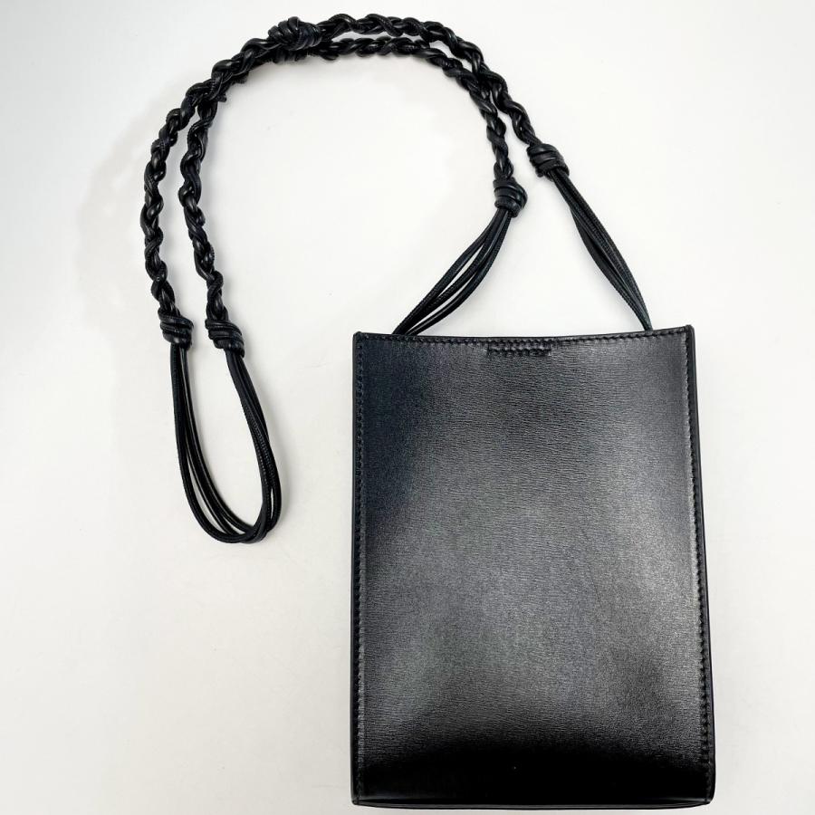 JIL SANDER ジルサンダー エンボスロゴ スモールサイズ J07WG0001 ブラック ショルダーバッグ レディース レザー JIL SANDER（ジルサンダー） エンボスロゴ スモールサイズ J07WG0001
