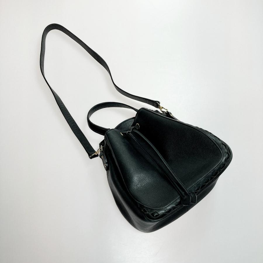 Yves Saint Laurent イブサンローラン 巾着 2WAYバッグ Yves Saint Laurent イブサンローラン 巾着 2WAYバッグ
