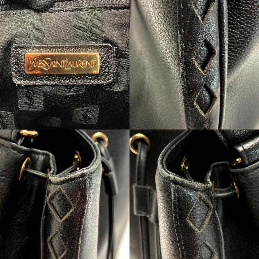 Yves Saint Laurent イブサンローラン 巾着 2WAYバッグ Yves Saint Laurent イブサンローラン 巾着 2WAYバッグ