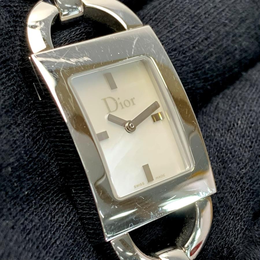 Christian Dior クリスチャンディオール ステンレススチール ホワイト