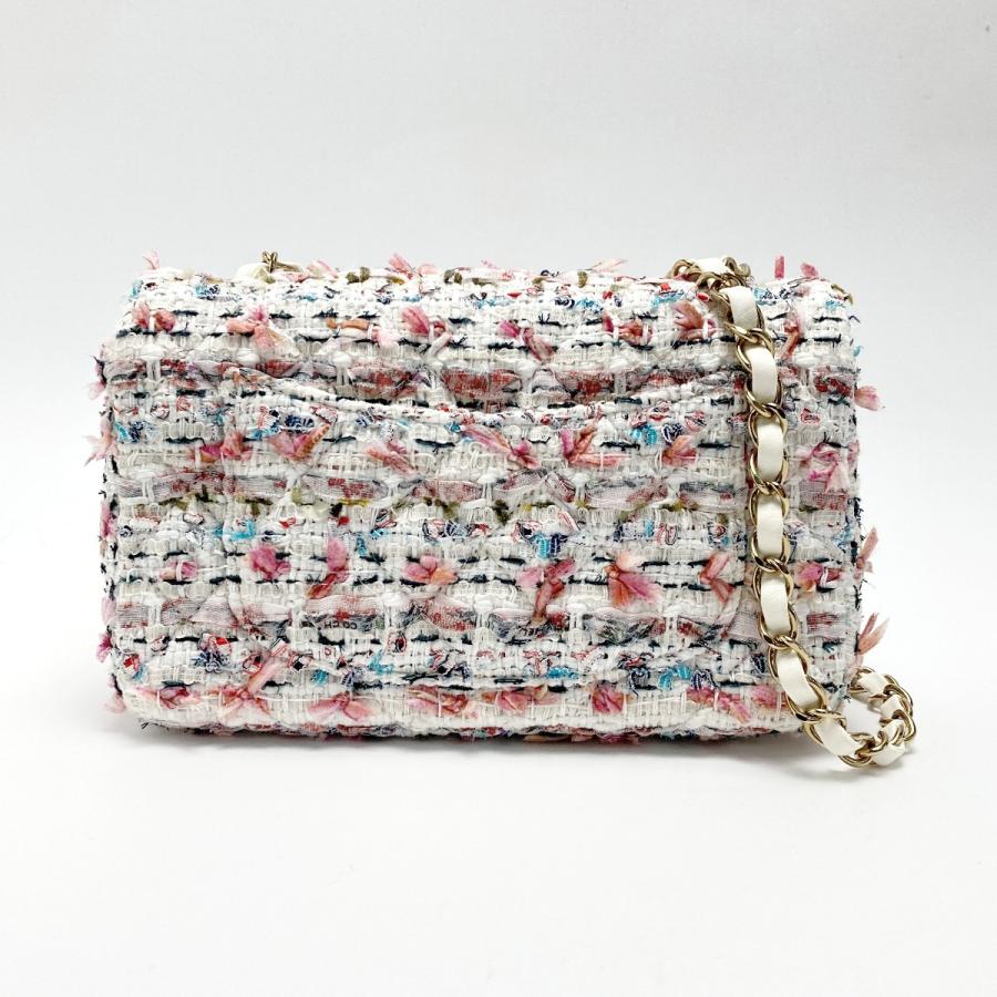 CHANEL（シャネル） ミニマトラッセ ツイード チェーンショルダー 
