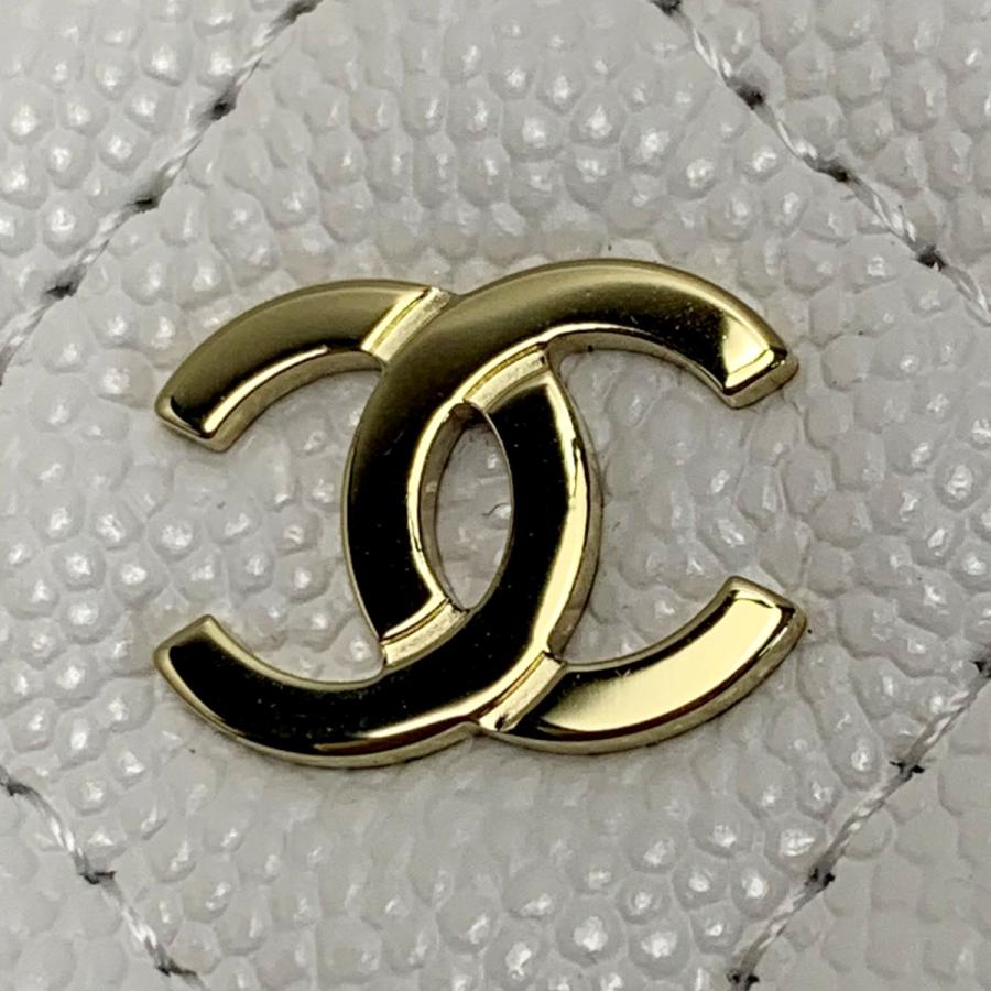 CHANEL（シャネル） ココマーク キャビアスキン クラシック ジップ