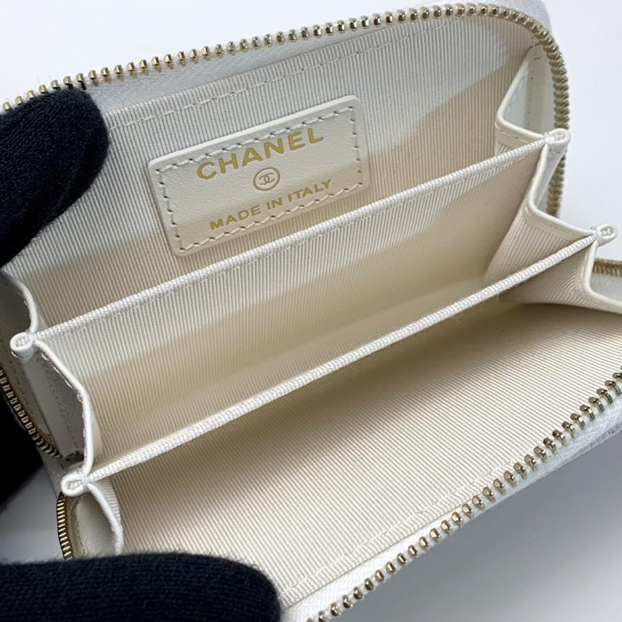 CHANEL（シャネル） ココマーク キャビアスキン クラシック ジップ