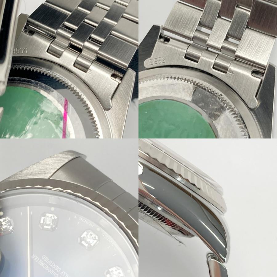 ROLEX（ロレックス） デイトジャスト S番 10Pダイヤ 16234G ブルー