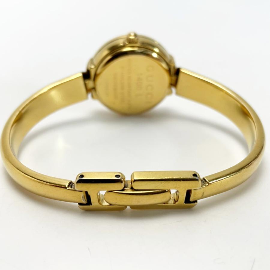 GUCCI（グッチ） バングル時計 クオーツ ゴールド文字盤 1400L