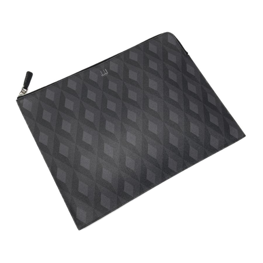 dunhill（ダンヒル） カドガン エンジンターンプリント セカンドバッグ