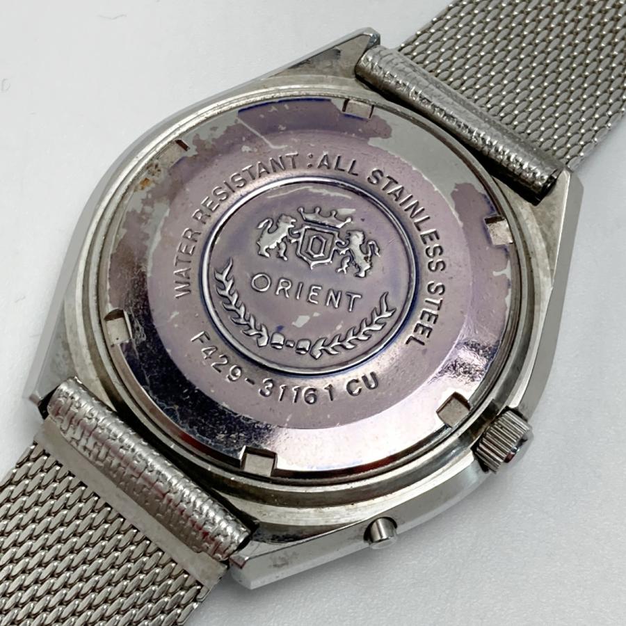 ORIENT（オリエント） クロノエース デイデイト 23石 カットガラス