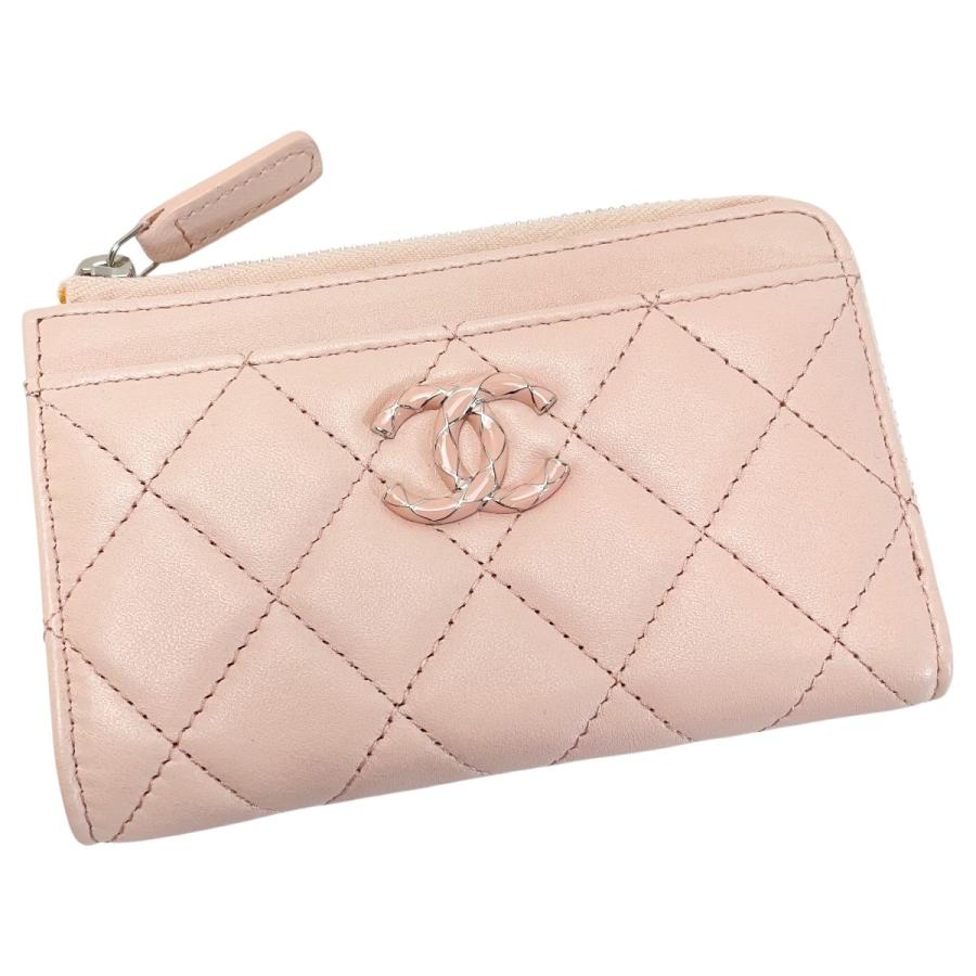 CHANEL（シャネル） マトラッセ カードケース AP3630 ライトピンク