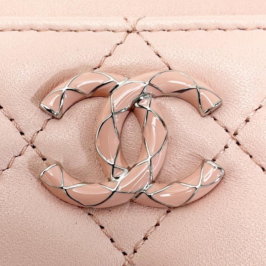 美品 シャネル CHANEL ココマーク ケース マトラッセ ビコローレ 2026